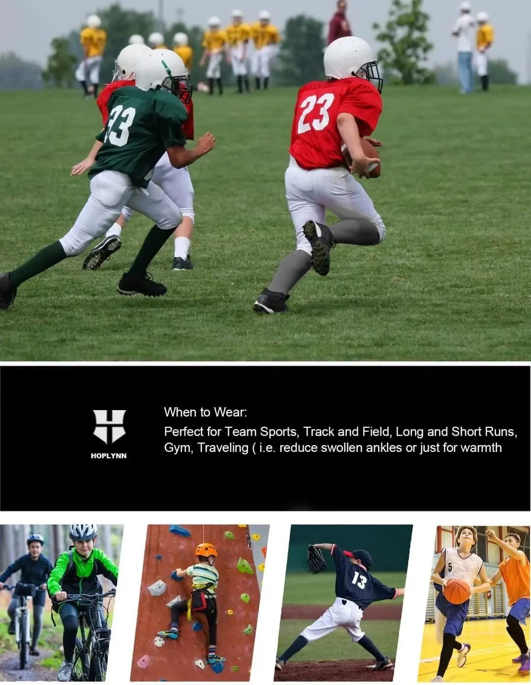 4 Pack Youth Boy’s Compression Pants Leggings Tights Athletic Base Layer Under Pants Gear for Football Sports