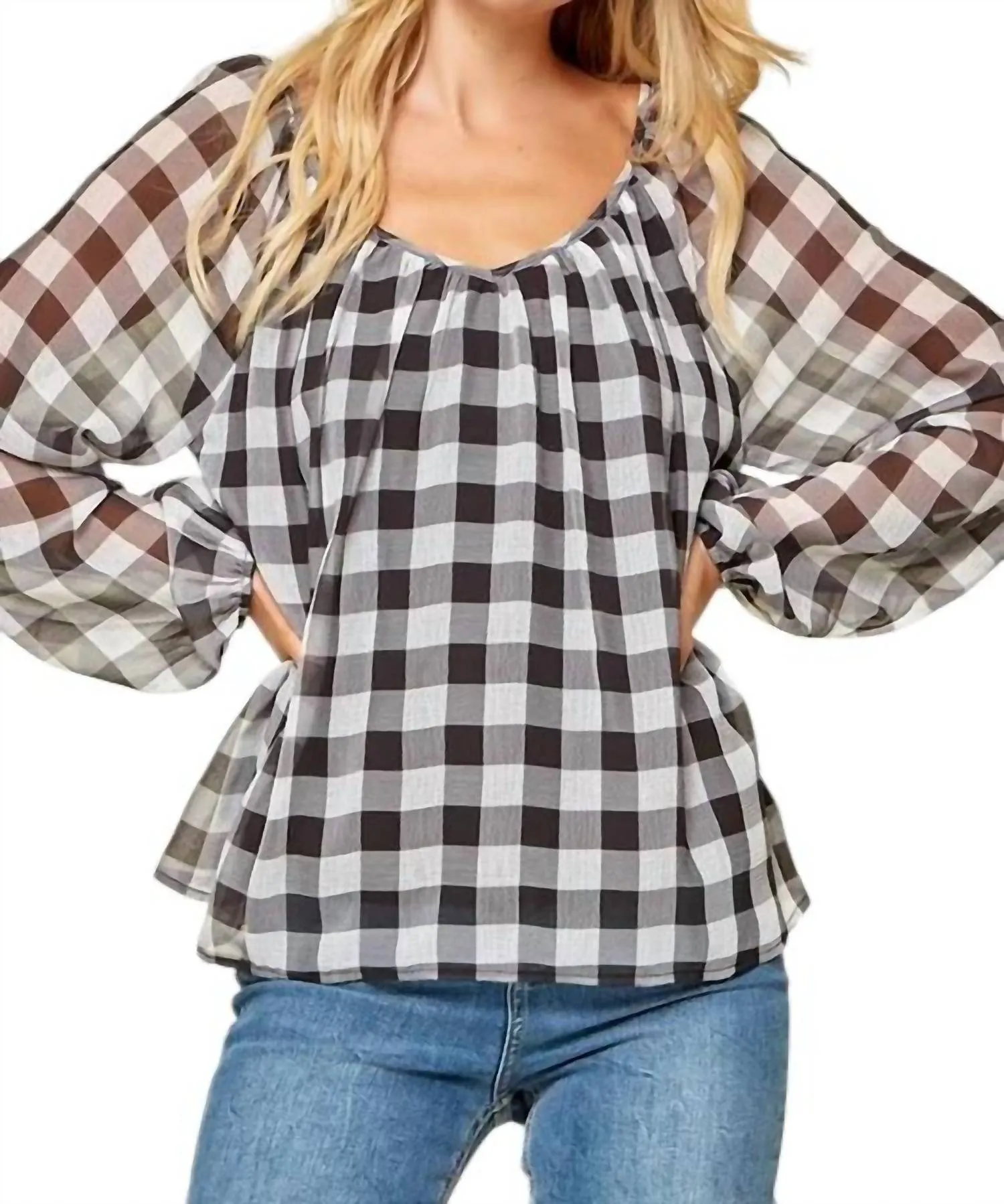 Andree By Unit - So Much Going On Blouse
