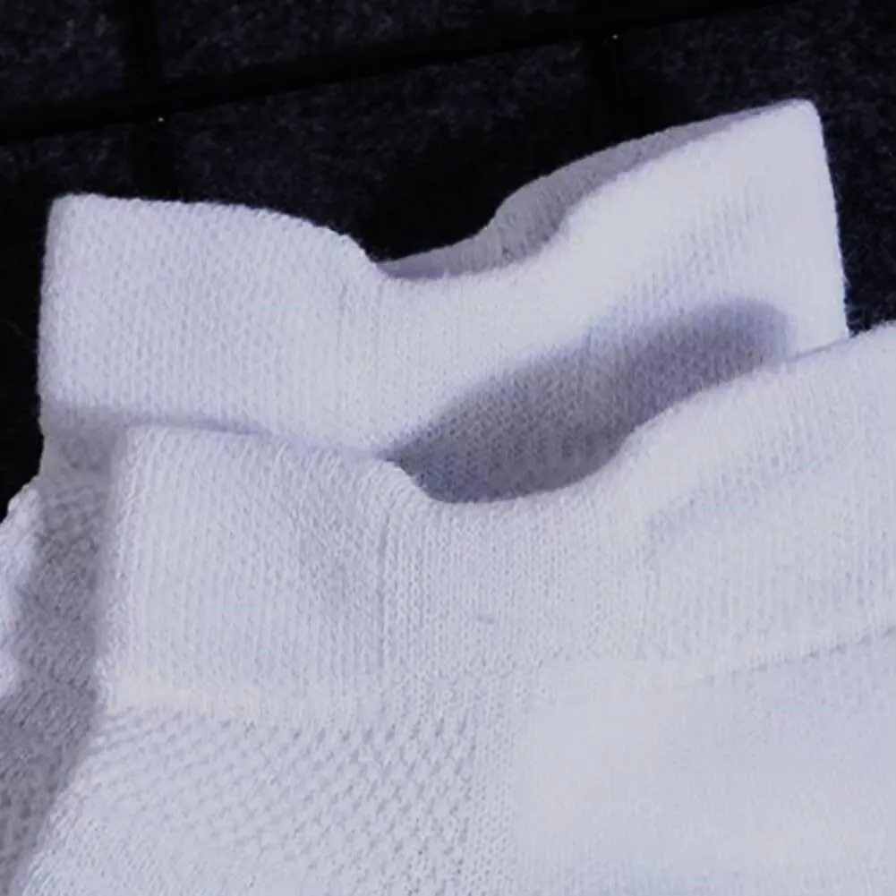 Athletic Running Ankle Socks, Compression Short Anti-slid Cushioned Breathable Low Cut Sports Socks for Men Women, 3 Pairs