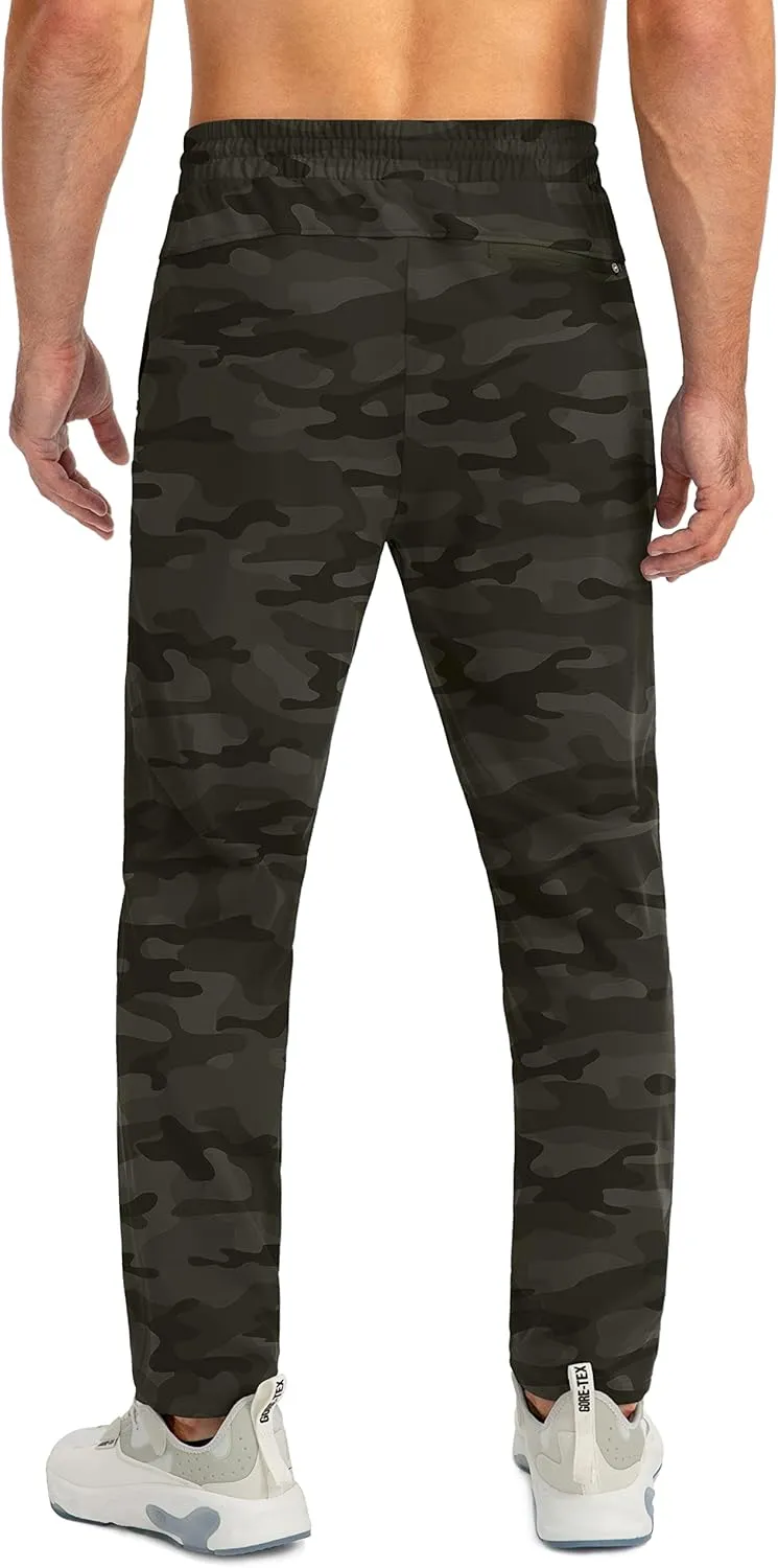 G Gradual Men's Sweatpants with Zipper Pockets Tapered Joggers for Men Athletic Pants for Workout, Jogging, Running