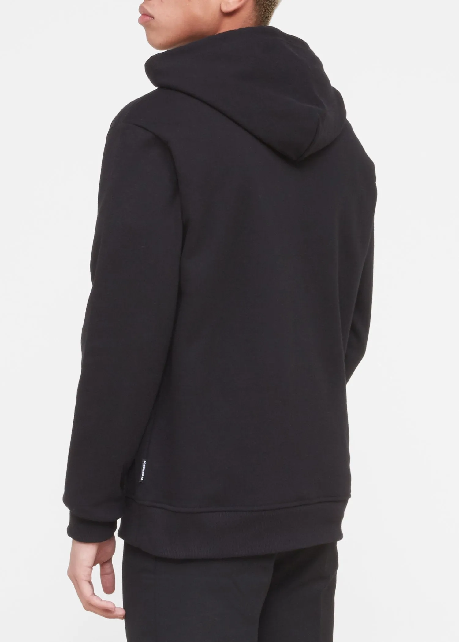 ICECREAM: SLOPE HOODIE [BLACK]