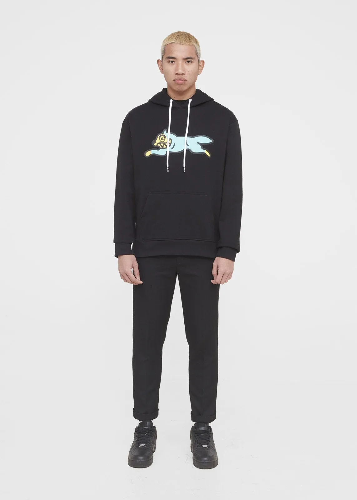 ICECREAM: SLOPE HOODIE [BLACK]
