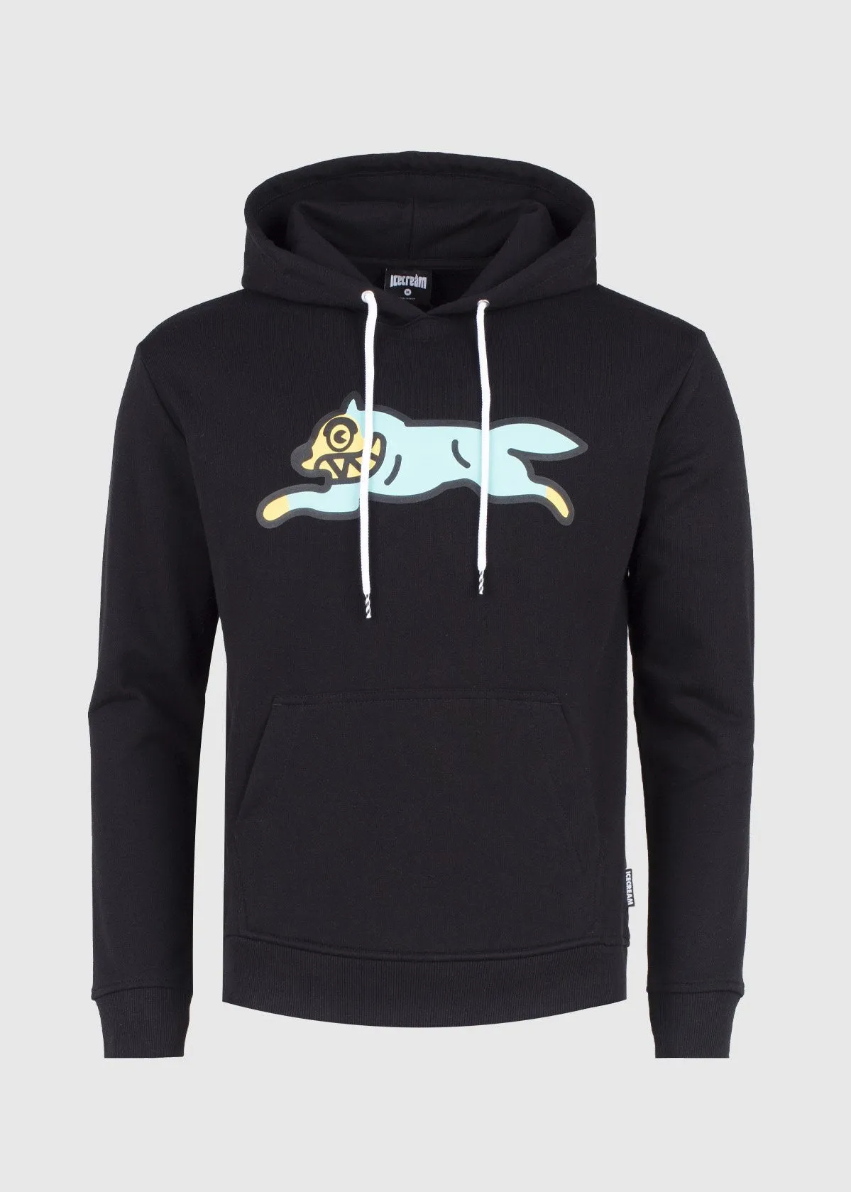 ICECREAM: SLOPE HOODIE [BLACK]