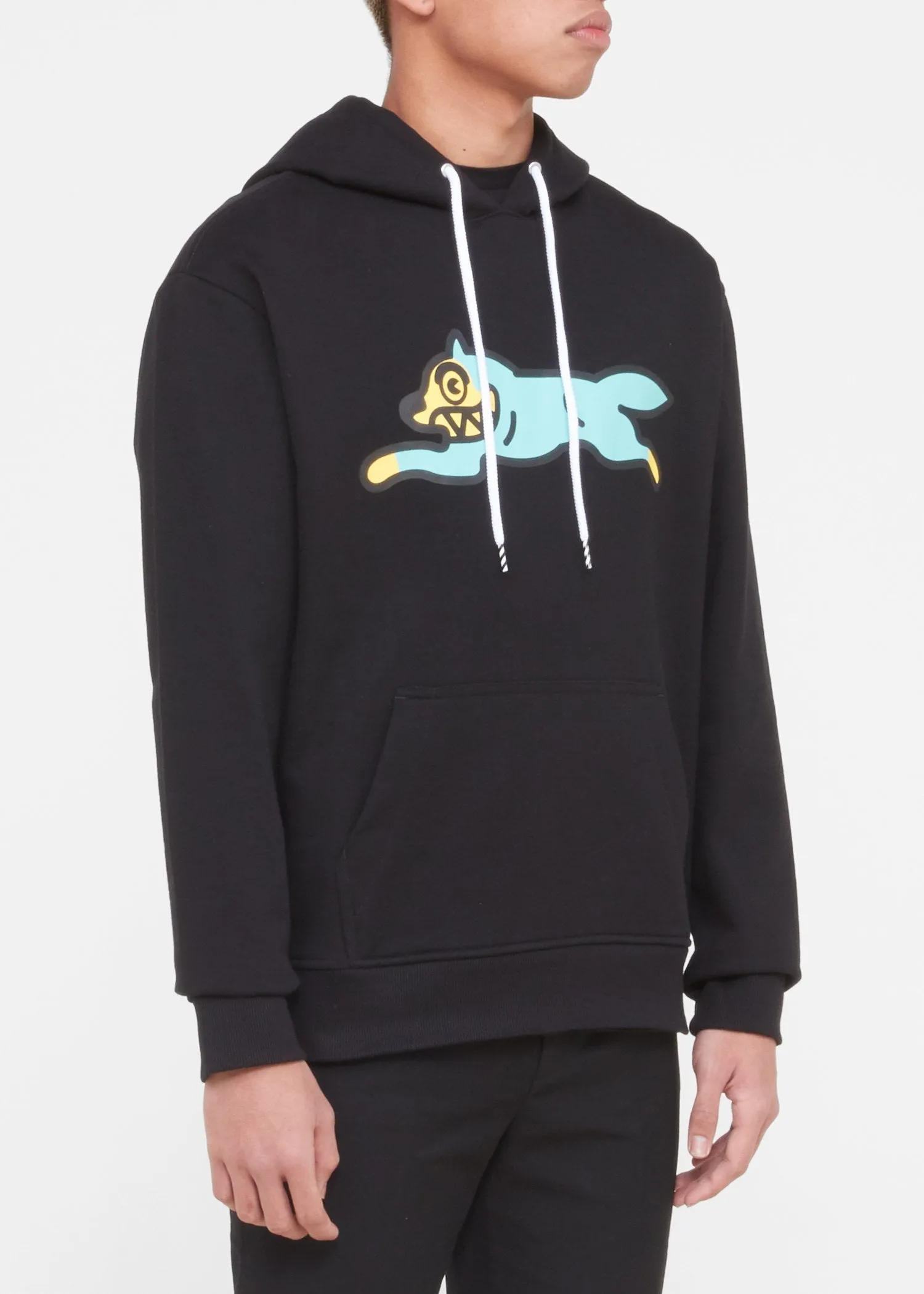 ICECREAM: SLOPE HOODIE [BLACK]