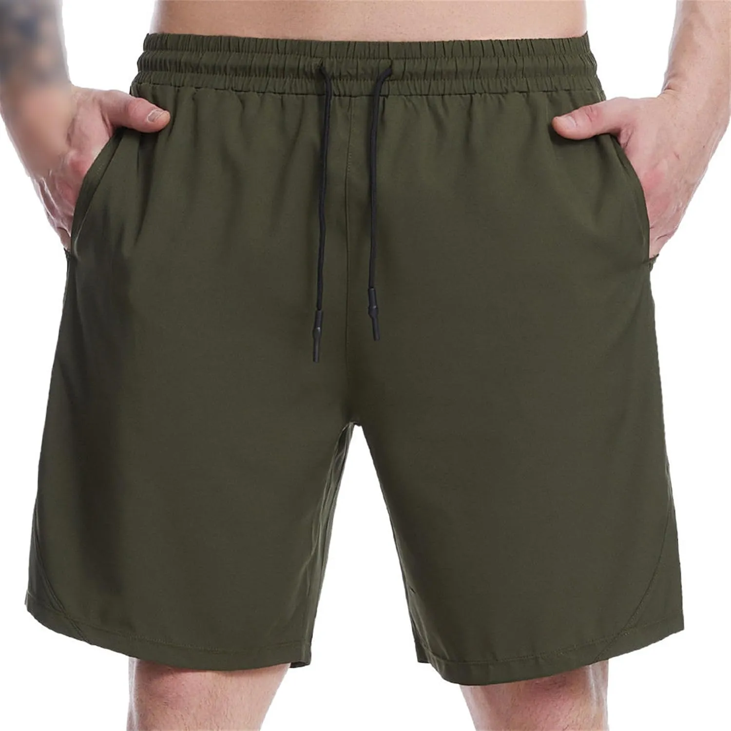 Men's Workout Running Shorts Sports Athletic Gym Short Pants Lightweight Quick Dry Basketball Short