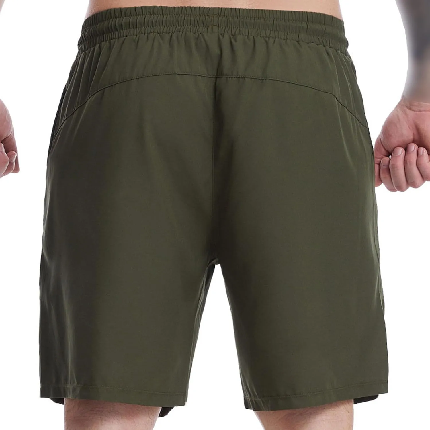 Men's Workout Running Shorts Sports Athletic Gym Short Pants Lightweight Quick Dry Basketball Short