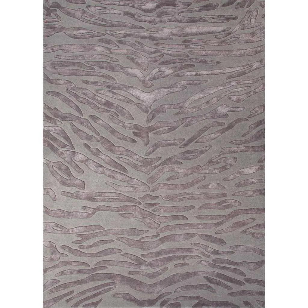 National Geographic Tigress Oystergray/Simply Taupe Area Rug