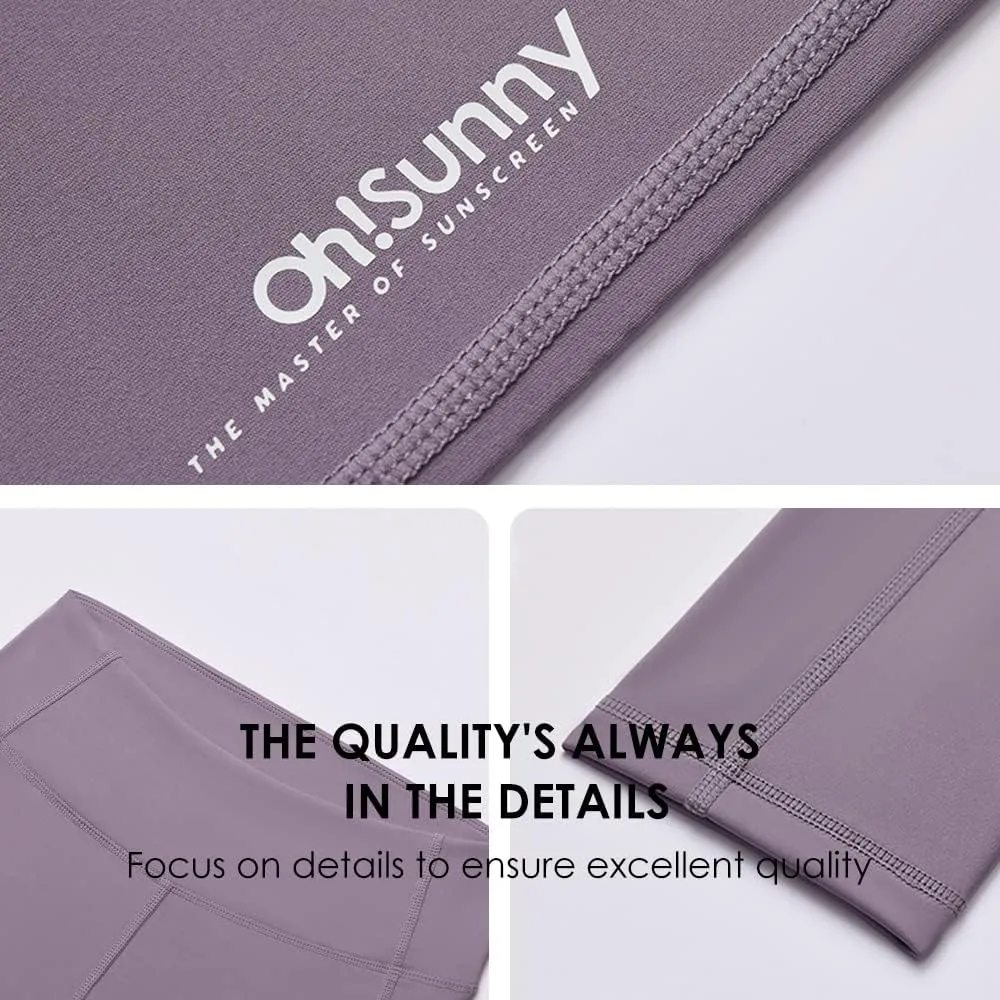 OHYOGA High Waist Leggings Tummy Control Workout Running Yoga Pants for Women Buttery Soft YLP3M243