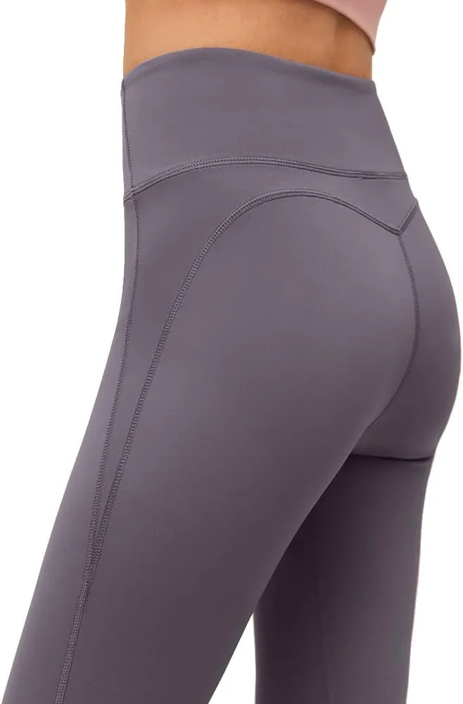 OHYOGA High Waist Leggings Tummy Control Workout Running Yoga Pants for Women Buttery Soft YLP3M243