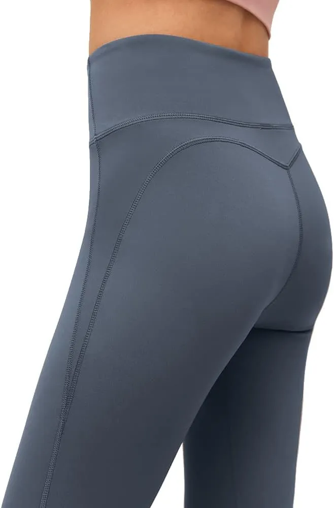OHYOGA High Waist Leggings Tummy Control Workout Running Yoga Pants for Women Buttery Soft YLP3M243