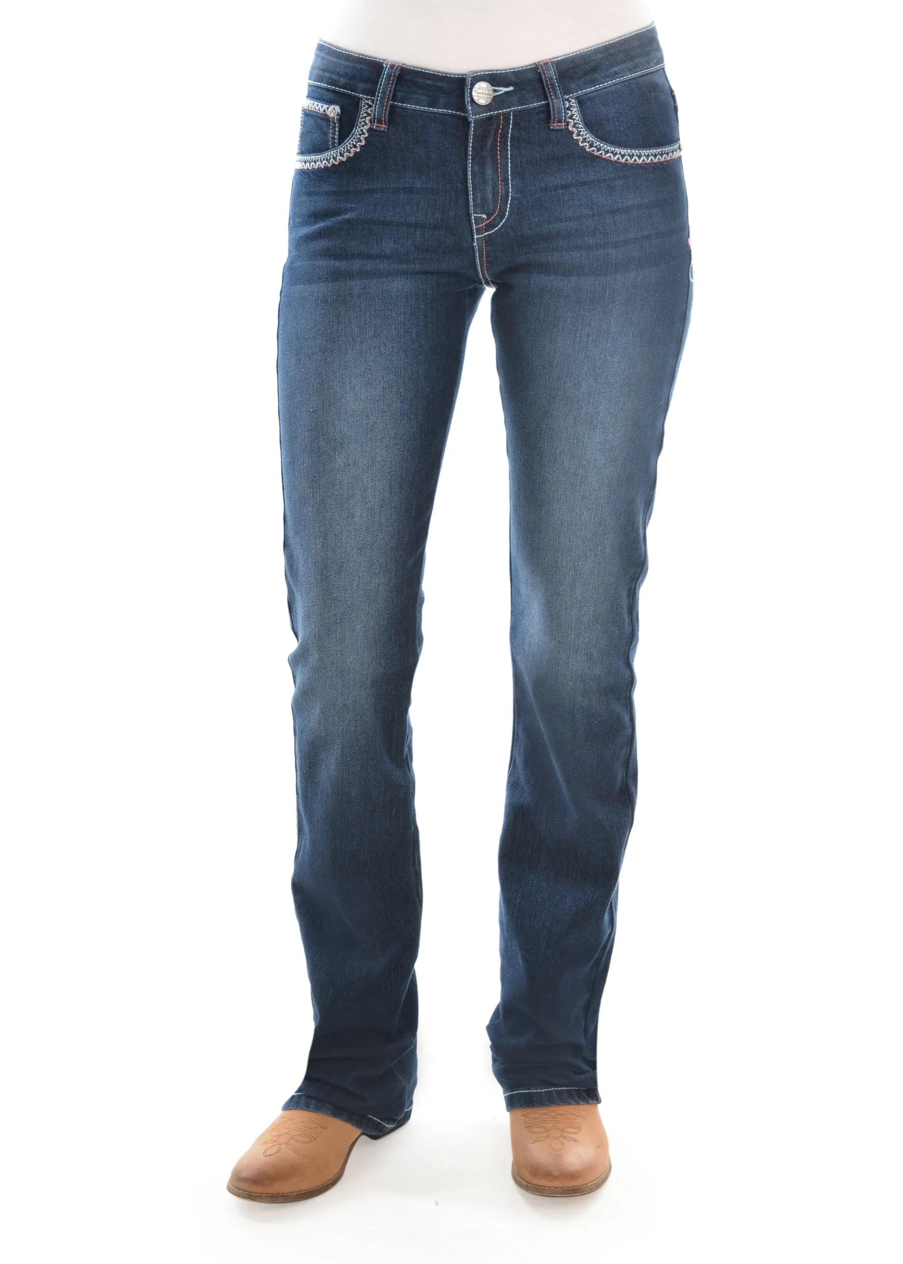 Pure Western Ladies Angie Relaxed Rider Jean - PCP2210314