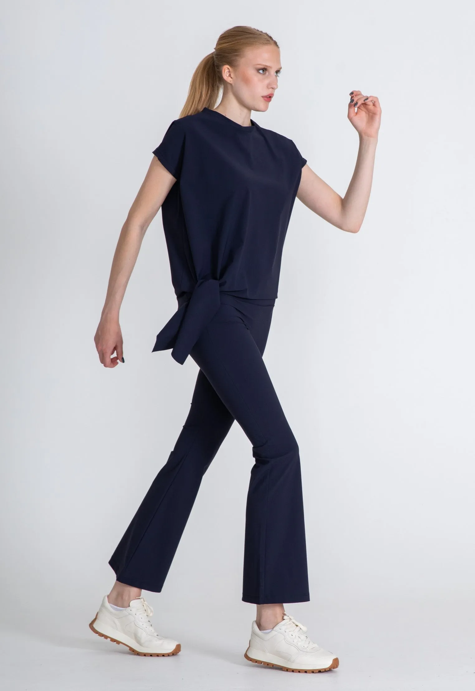 The Bootcut Sport Pants - Blue Opaque