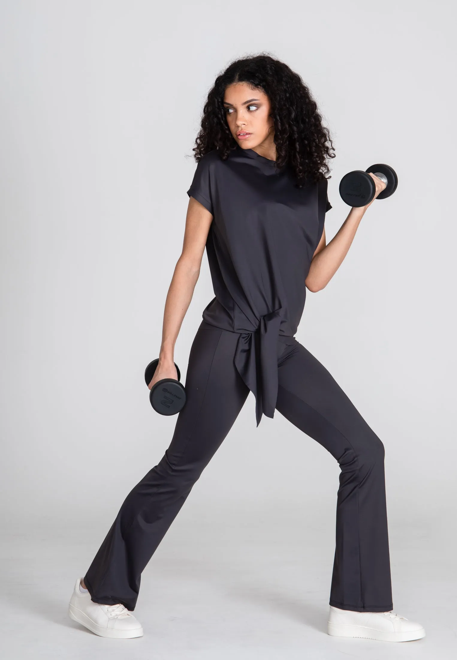 The Bootcut Sport Pants - Caviar