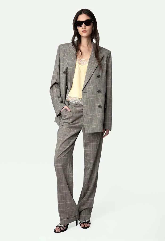 Vaena Check Blazer