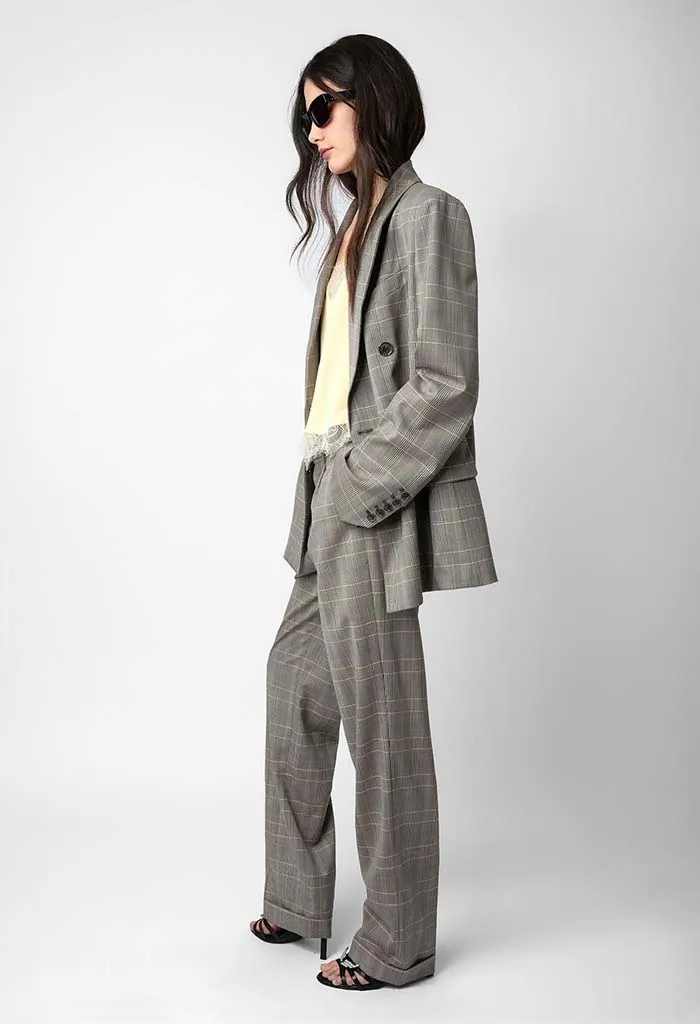 Vaena Check Blazer