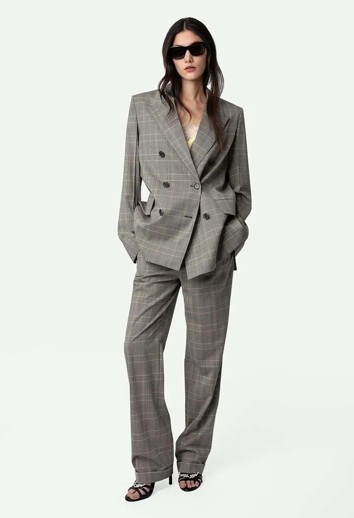 Vaena Check Blazer